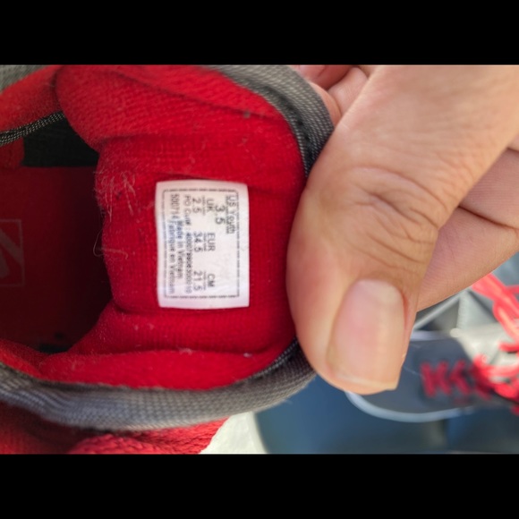 Vans Kids Mid top shoes Size 3.5 - Picture 5 of 5